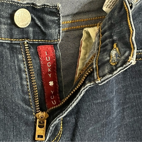 Lucky Brand Jeans Women's Size 6/28 Ankle Length Sweet N Straight Dark Wash - Picture 6 of 12